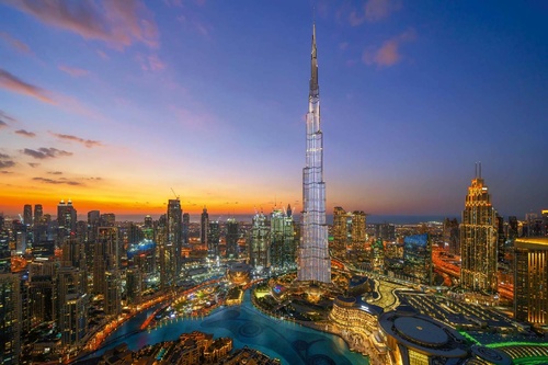 Vliesová fototapeta Burj Chalifa, Dubai 375 x 250 cm