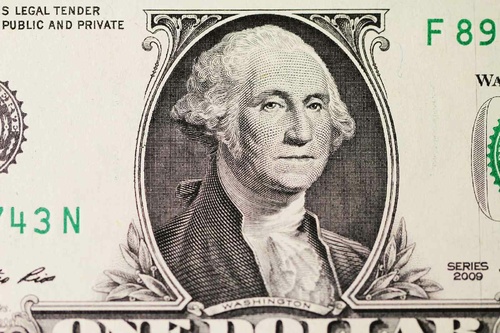 Vliesová fototapeta George Washington na dolaru 375 x 250 cm